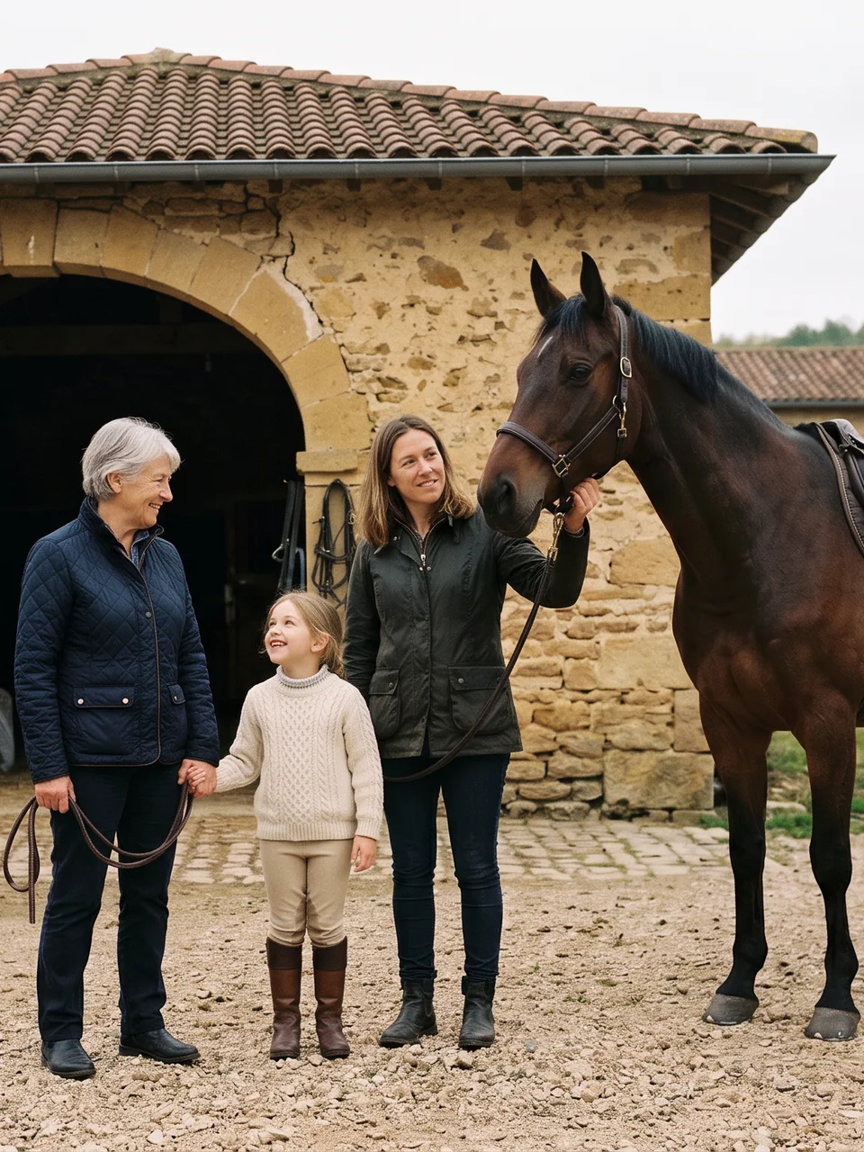 L'équipe, Poneys du Pilat, centre équestre à Saint-Jean-Bonnefonds
