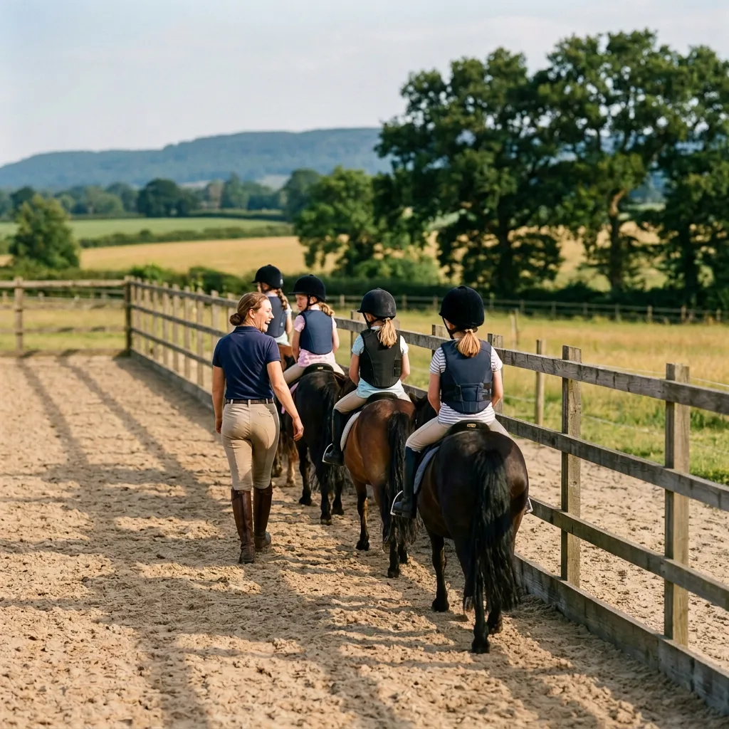 Cours de poney à Saint-Jean-Bonnefonds, Loire